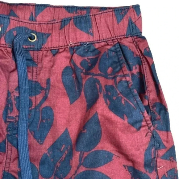 - 21MEN JOGGER PANTS MENS BURGUNDY AND NAVY POCKETS DRAWSTRING CASUAL SIZE… - Picture 4 of 9